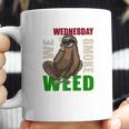 Sloth Stoner Wednesday Marijuana Weed Ganja Gift Coffee Mug