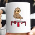 Smileteesanim Funny Sloth On Trampoline Coffee Mug