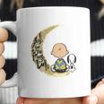 Snoopy Charlie Brown Autism I Love You To The Moon Back Coffee Mug