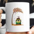 Snoopy With Friends Hippie Car Autumn Leaf Coffee Mug