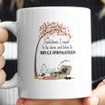 Snoopy Need To Be Alone And Listen To Bruce Springsteen Shirt Coffee Mug