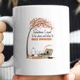 Snoopy Sometimes I Need To Be Alone And Listen Bruce Springsteen Shirt Coffee Mug