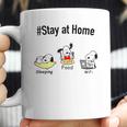 Snoopy Stay At Home Sleeping Food Wifi Coffee Mug