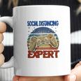 Social Distancing Expert Gamer Vintage Coffee Mug