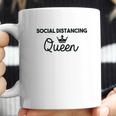 Social Distancing Queen Social Distance Expert Funny Coffee Mug