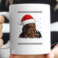 Star Wars Chewie Santa Hat Ugly Christmas Sweater T-Shirt Coffee Mug