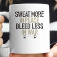 Sweat More In Peace Bleed Less Enjoyable Gift 2022 Coffee Mug