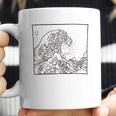 Casual Graphic Tsunami Coffee Mug