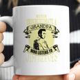 Never Underestimate A Grandpa Who Listens To Jim Reeves Coffee Mug