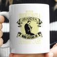 Never Underestimate A Grandpa Who Listens To Johnny Cash Coffee Mug