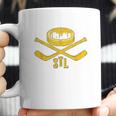 Vintage St Louis Missouri Skyline Style Hockey Retro Coffee Mug