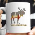 Vintage Yellowstone National Park Bull Moose Coffee Mug