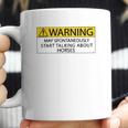 Warning May Spontaneously Talking About Horses Special 2022 Gift Coffee Mug