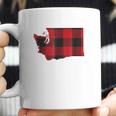 Washington State Seattle Flannel Plaid Coffee Mug