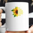 Womens I Am Blunt Because God Rolled Me That Way Sunflower Coffee Mug