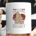 Womens Rosary Catholic Virgin Mary Coffee Mug