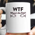 Wtf Where Is The Fish Funny Fishing Coffee Mug