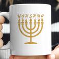 Yahshua Menorah Hebrew Israelite Yahweh Yeshua Torah Coffee Mug