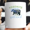 Yosemite National Park Half Dome Bear Coffee Mug