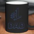 1 Dad Number One Logo Coffee Mug