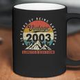 18 Years Old 18Th Birthday Vintage Made In 2003 Limited Coffee Mug