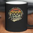 18Th Birthday Gifts 18 Years Old Retro Born In June 2004 Ver2 Coffee Mug