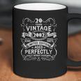 20 Years Old Vintage Made In 2002 20Th Birthday Gifts Coffee Mug