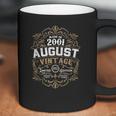 20Th Birthday 20 Years Old August 2001 Made Born Vintage Coffee Mug