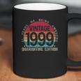 22St Birthday Retro Vintage 1999 Social Distancing Coffee Mug