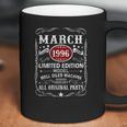 25Th Birthday Decoration March 1996 Men Women 25 Years Old Coffee Mug