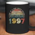 25Th Birthday Decorations January 1997 Men Women 25 Years Old Coffee Mug