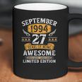 27 Years Old Birthday Vintage September 1994 Limited Edition Coffee Mug