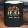 27 Years Old Vintage June 1994 Limited Edition 27Th Birthday Coffee Mug