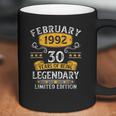 30Th Birthday Gift 30 Years Old Awesome Since February 1992 Ver2 Coffee Mug