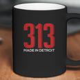 313 Made In Detroit Downtown Motown Motor City Coffee Mug