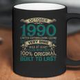 31St Birthday October 1990 Limited Edition Gift 31 Years Old Coffee Mug