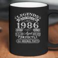 35 Years Old Gifts Legends Were Born In 1986 35Th Birthday Coffee Mug