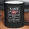 38 Years Old 38Th Birthday Decoration March 1983 Gift Coffee Mug