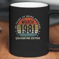 40Th Birthday Vintage March 1981 40 Years Old Coffee Mug