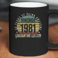 41St Birthday Vintage 1981 Coffee Mug