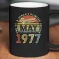 44 Years Old Birthday Awesome Since May 1977 44Th Birthday Coffee Mug