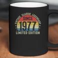 44Th Birthday 44 Years Old Bday Retro Vintage Since 1977 Ver2 Coffee Mug