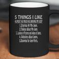 5 Things I Like Jeep Tshirt Coffee Mug