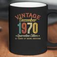 50 Years Old Gifts 50Th Birthday Gift Vintage December 1970 Coffee Mug