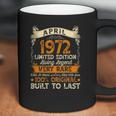 50 Years Old Gifts April 1972 Limited Eition 50Th Birthday Coffee Mug