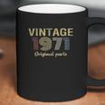 50Th Birthday Gift Retro Birthday Vintage 1971 Original Parts Coffee Mug