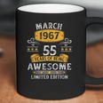 55Th Birthday Gift 55 Years Old Awesome Since March 1967 Ver2 Coffee Mug