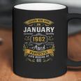 60Th Birthday Gift 60 Years Old Legend Since January 1962 Ver2 Coffee Mug