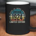 98 Years Old Gifts Vintage 1924 Limited Edition 98Th Birthday Coffee Mug