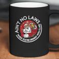 Aint No Laws When You Are Drinking With Claus Christmas Santa Coffee Mug